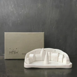 East Of India Porcelain Christmas Village - Handcrafted Ornamental Trinket -Campus Gifts Sales 1550 east of india porcelain christmas village 3