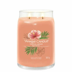 Yankee Candle Tropical Breeze Signature Large Jar Candle - Long-Lasting Fragrance - 623g -Campus Gifts Sales 1629985e tropical breeze signature large jar candle 2