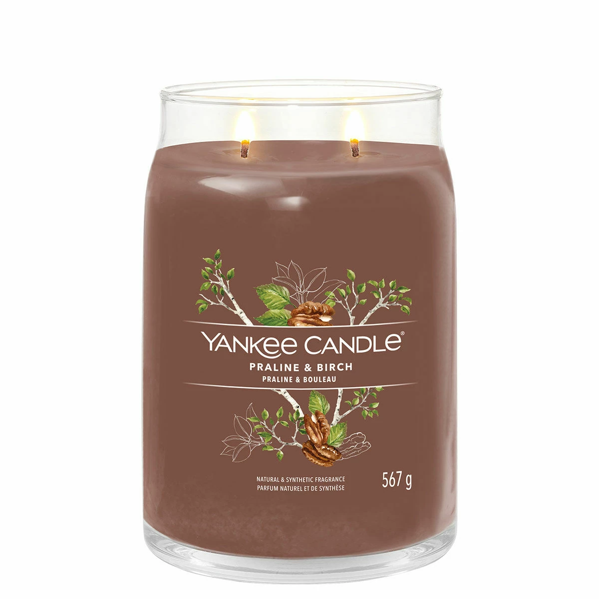 Yankee Candle Praline & Birch Signature Large Jar Candle | Long-Lasting Fragrance | Ideal for Home Decor 4 Yankee Candle Praline & Birch Signature Large Jar Candle | Long-Lasting Fragrance | Ideal for Home Decor - Image 2