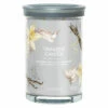 Yankee Candle Smoked Vanilla & Cashmere Signature Large Tumbler Candle - Long-Lasting Fragrance, Home Decor