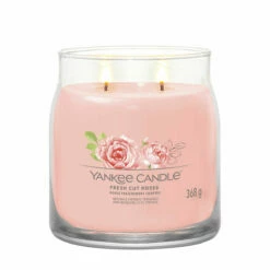 Yankee Candle Fresh Cut Roses Signature Medium Jar Candle - Long-Lasting Fragrance for Home -Campus Gifts Sales 1630660e fresh cut roses signature medium jar candle 2