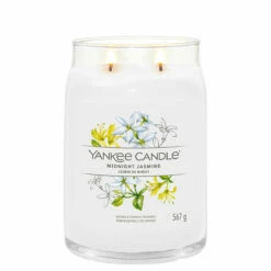 Yankee Candle Midnight Jasmine Signature Large Jar Candle - Long-Lasting Fragrance -Campus Gifts Sales 1630688e midnight jasmine signature large jar candle 2
