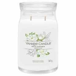 Yankee Candle White Gardenia Signature Large Jar Candle - Long Lasting Fragrance