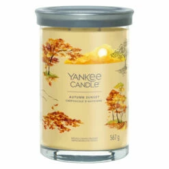 Yankee Candle Autumn Sunset Signature Large Tumbler Candle | Long-Lasting Fragrance | Perfect for Home Decor