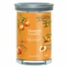 Yankee Candle Farm Fresh Peach Signature Large Tumbler Candle - Long-Lasting Fragrance
