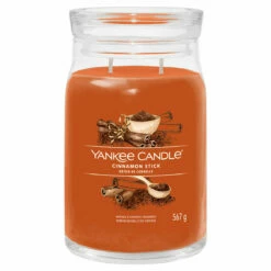 Yankee Candle Cinnamon Stick Signature Large Jar Candle - Long-Lasting Fragrance