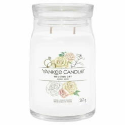 Yankee Candle Wedding Day Signature Large Jar Candle - Long-Lasting Fragrance for Home Decor & Gifts