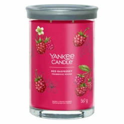 Yankee Candle Red Raspberry Signature Large Tumbler Candle | Long-Lasting Fragrance | Premium Home Decor