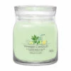 Yankee Candle Cucumber Mint Cooler Medium Jar Candle | Fresh & Invigorating Scent | 623g (22oz) -Campus Gifts Sales 1728904e cucumber mint cooler signature medium jar candle 1