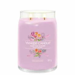 Yankee Candle Hand Tied Blooms Signature Large Jar Candle - Long-Lasting Fragrance for Home Decor -Campus Gifts Sales 1734800e hand tied blooms signature large jar candle 2