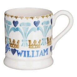 Emma Bridgewater Prince & Princess Of Wales Half Pint Mug - New In