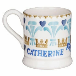 Emma Bridgewater Prince & Princess Of Wales Half Pint Mug - New In -Campus Gifts Sales 1ppw010002 emma bridgewater prince princess of wales 12 pint mug 03m