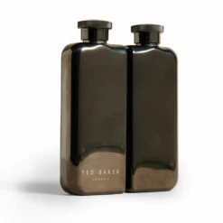 Ted Baker JAASON Croc Effect Double Hip Flask - Stylish & Durable Water Flask -Campus Gifts Sales 265070 3