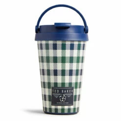 Ted Baker SHAUNEE House Check 350ml Travel Cup | Stylish Insulated Travel Mug -Campus Gifts Sales 265339 3