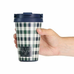 Ted Baker SHAUNEE House Check 350ml Travel Cup | Stylish Insulated Travel Mug -Campus Gifts Sales 265339 6