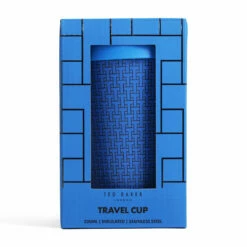 Ted Baker IANN T Blue 350ml Travel Cup - Stylish & Insulated -Campus Gifts Sales 265343 3