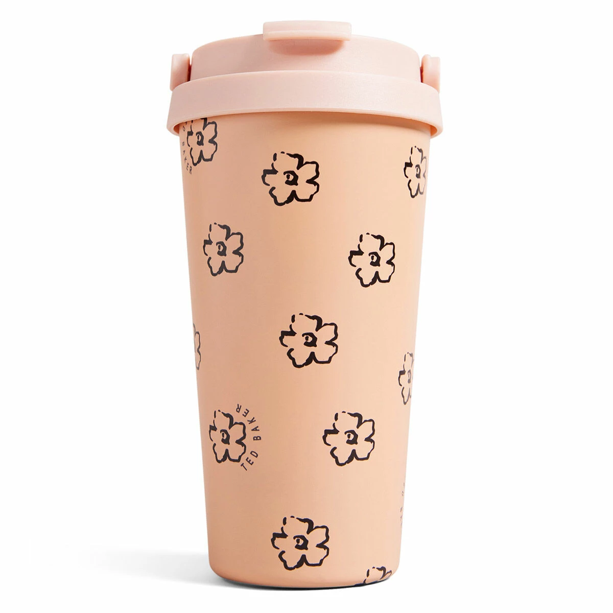 Ted Baker BETTANI Magnolia Flower Pink 450ml Large Travel Cup - Stylish & Insulated 3 Ted Baker BETTANI Magnolia Flower Pink 450ml Large Travel Cup - Stylish & Insulated