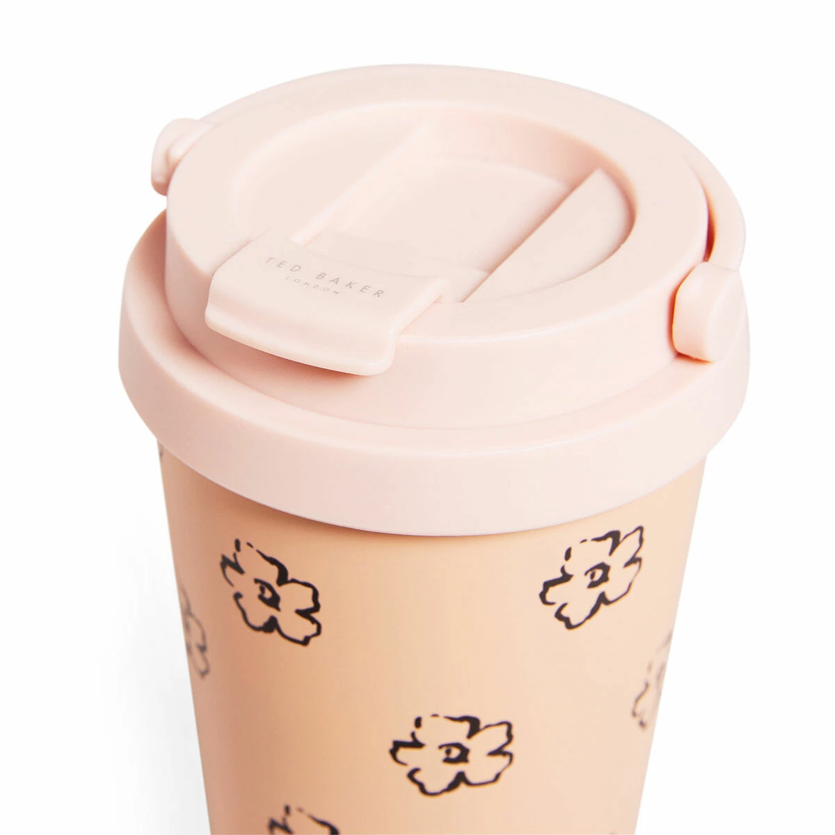 Ted Baker BETTANI Magnolia Flower Pink 450ml Large Travel Cup - Stylish & Insulated 6 Ted Baker BETTANI Magnolia Flower Pink 450ml Large Travel Cup - Stylish & Insulated - Image 4