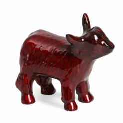 Tilnar Art Aluminark Brushed Red Large Highland Cow - New In -Campus Gifts Sales 34813 br tilnar art aluminark brushed red large highland cow 2
