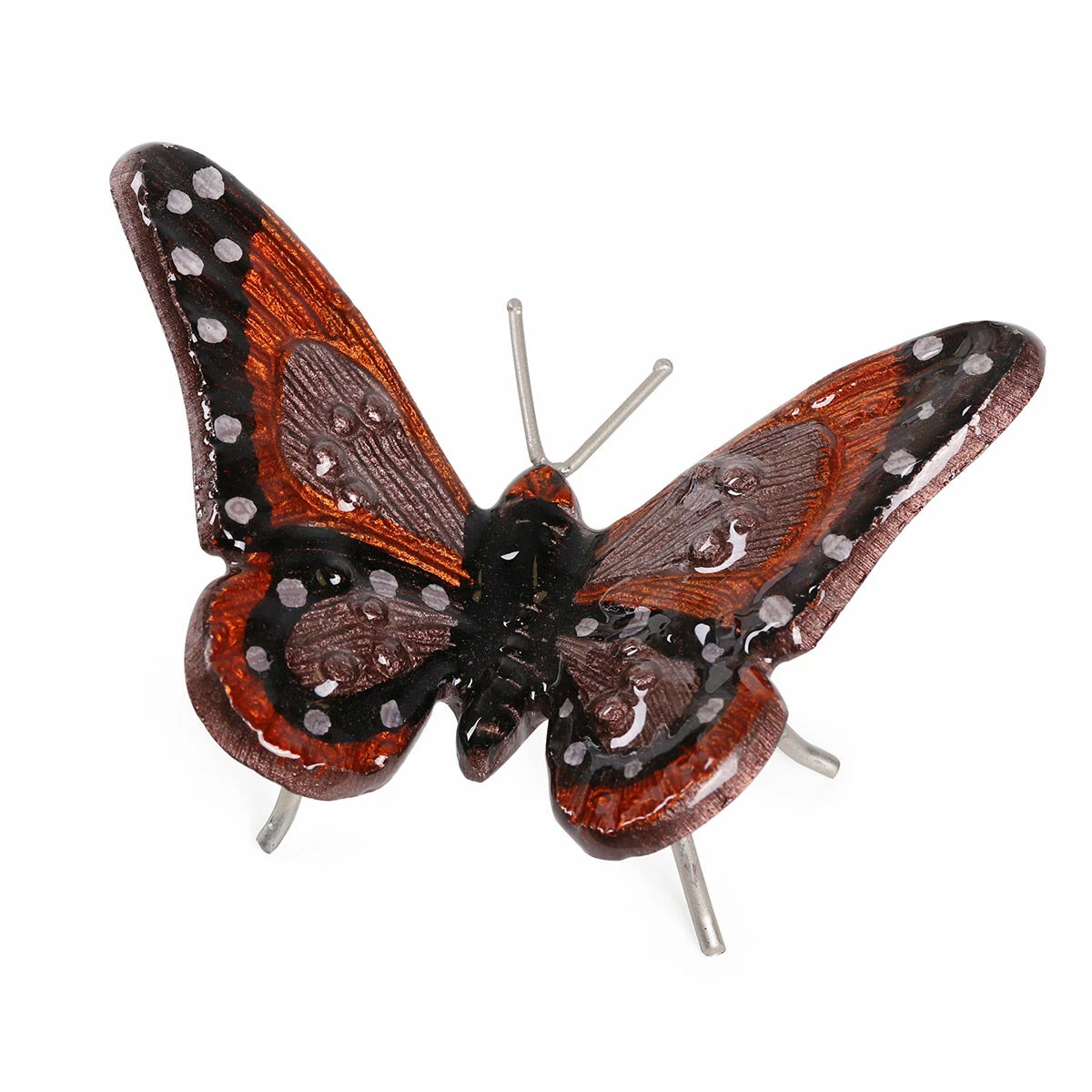 Tilnar Art Aluminark Brushed Small Orange & Black Butterfly - New In 3 Tilnar Art Aluminark Brushed Small Orange & Black Butterfly - New In