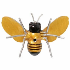 Tilnar Art Aluminark Brushed Small Silver Wing Bee - New In Collection -Campus Gifts Sales 36084 wg tilnar art aluminark brushed small silver wing bee 4