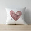 Personalised Rose Gold Heart Name Only Cushion - New In 1 Personalised Rose Gold Heart Name Only Cushion - New In -Campus Gifts Sales 4004392 pmc personalised rose gold heart name only cushion 1