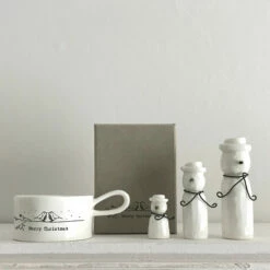 East Of India Christmas Set Of 3 Porcelain Snowmen | Festive Ornaments & Trinkets 14 East Of India Christmas Set Of 3 Porcelain Snowmen | Festive Ornaments & Trinkets -Campus Gifts Sales 5819 east of india xmas set of three porcelain snowmen 4