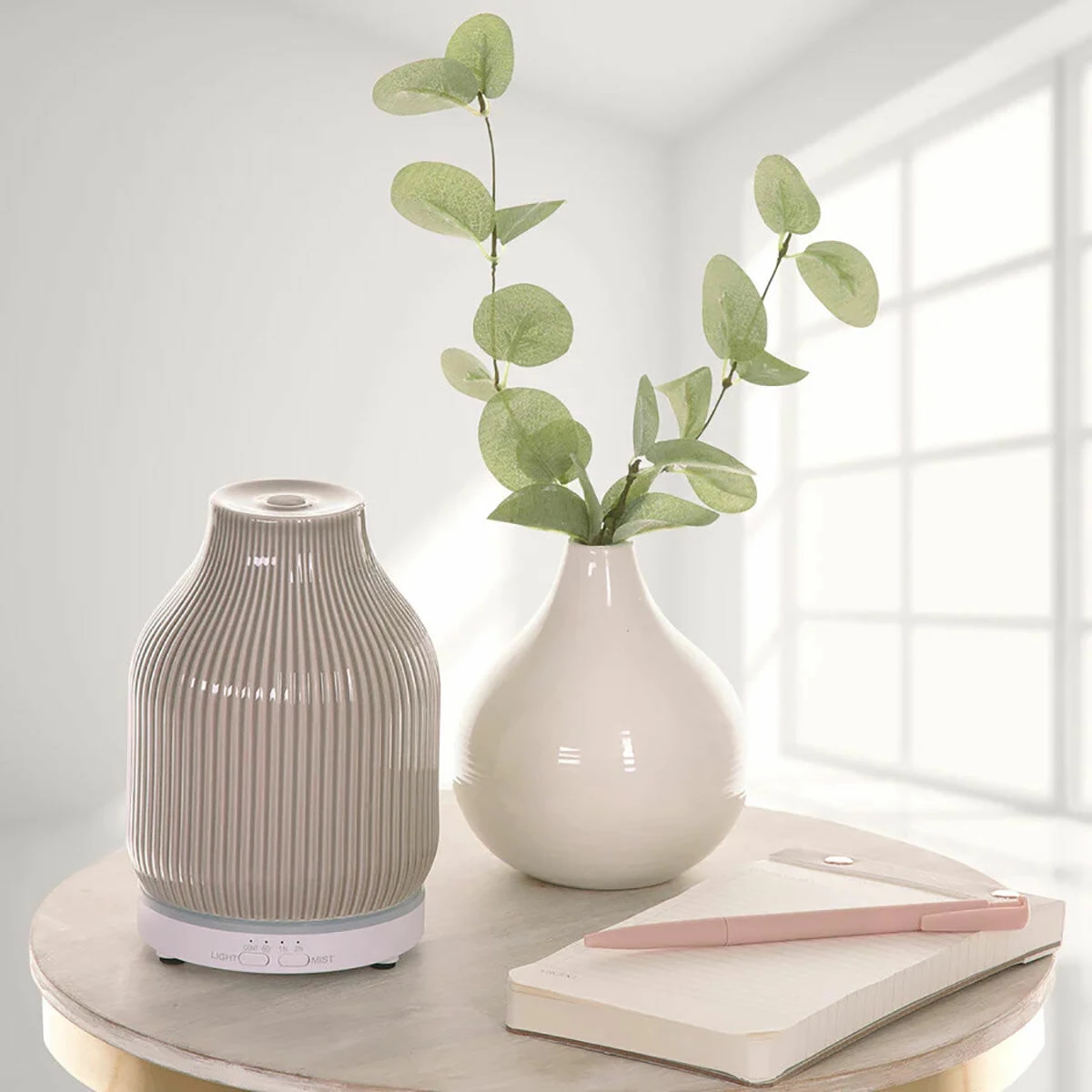 Aroma Home Purify & Balance Ceramic USB Ultrasonic Diffuser | Essential Oil Aromatherapy | Silent Operation 9 Aroma Home Purify & Balance Ceramic USB Ultrasonic Diffuser | Essential Oil Aromatherapy | Silent Operation - Image 7