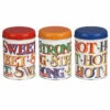 Emma Bridgewater Brighter World Set Of Three Round Caddies - New In Collection -Campus Gifts Sales bri2900 emma bridgewater brighter world set of three round caddies 1