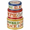 Emma Bridgewater Brighter World Set Of Three Round Cake Tins | New In -Campus Gifts Sales bri3146 emma bridgewater brighter world set of three round cake tins 1