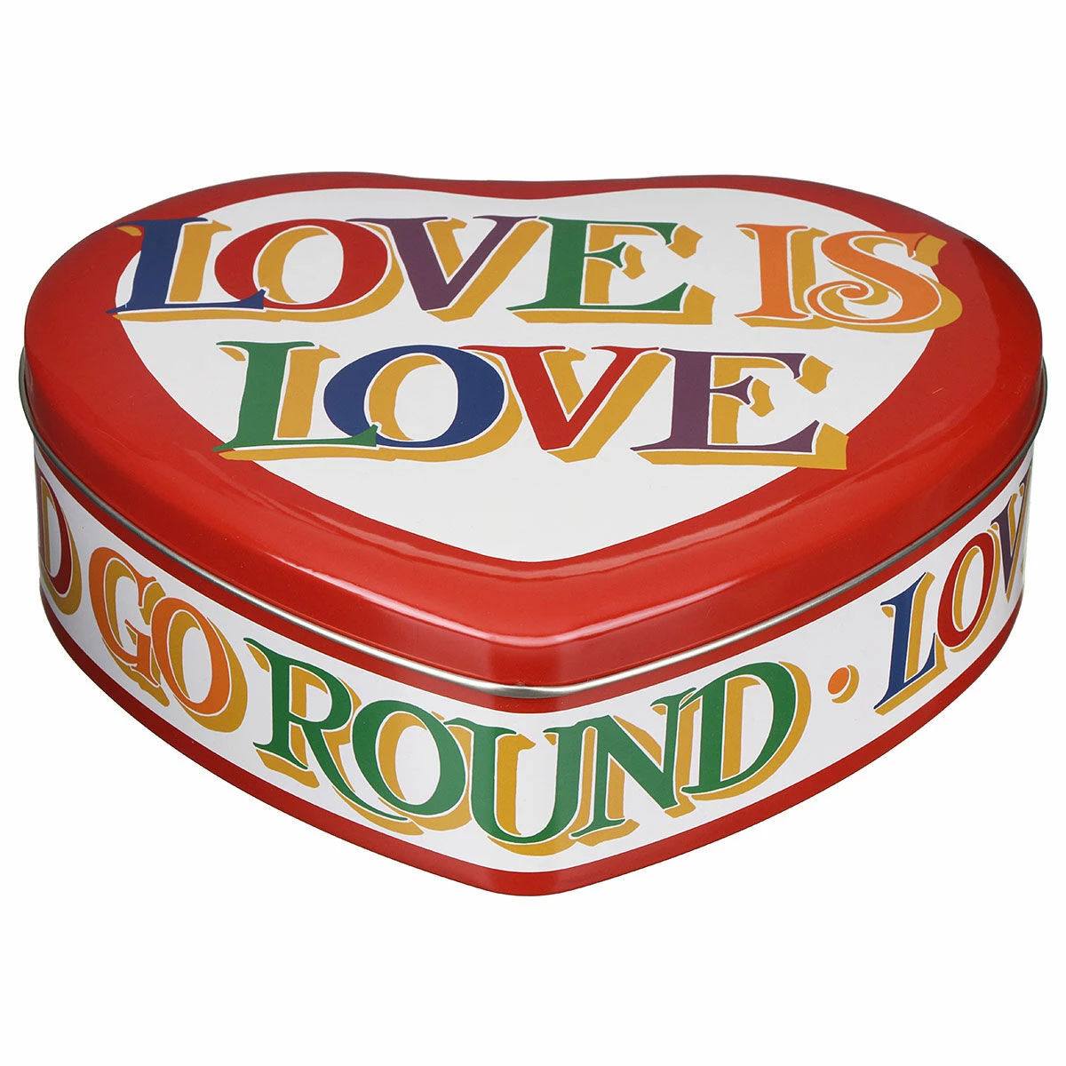 Emma Bridgewater Brighter World Large Heart Tin - New In 3 Emma Bridgewater Brighter World Large Heart Tin - New In