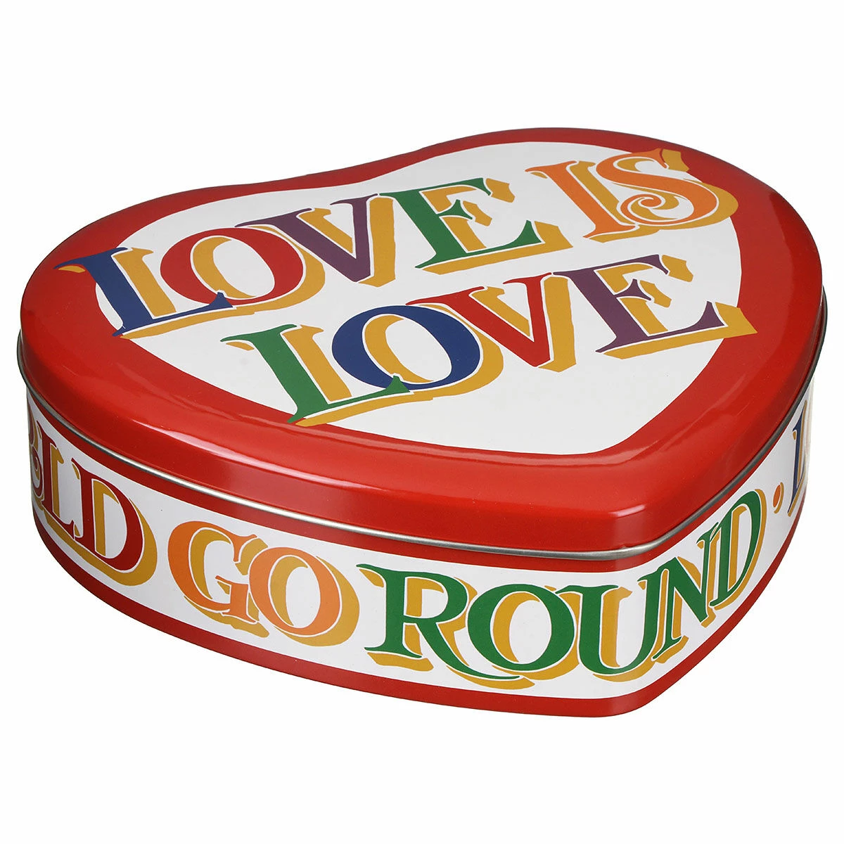Emma Bridgewater Brighter World Large Heart Tin - New In 5 Emma Bridgewater Brighter World Large Heart Tin - New In - Image 3