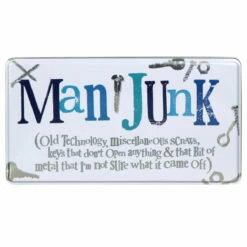 The Bright Side Extra Large Man Junk Tin | Durable Storage Solution 7 The Bright Side Extra Large Man Junk Tin | Durable Storage Solution -Campus Gifts Sales bright side bs130 extra large man junk tin 2