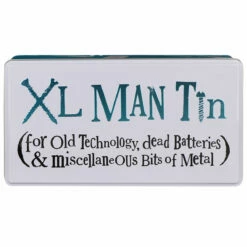 The Bright Side Extra Large Man Tin | Premium Storage Solution | Tins & Storage -Campus Gifts Sales bright side bstin116 large man tin 2