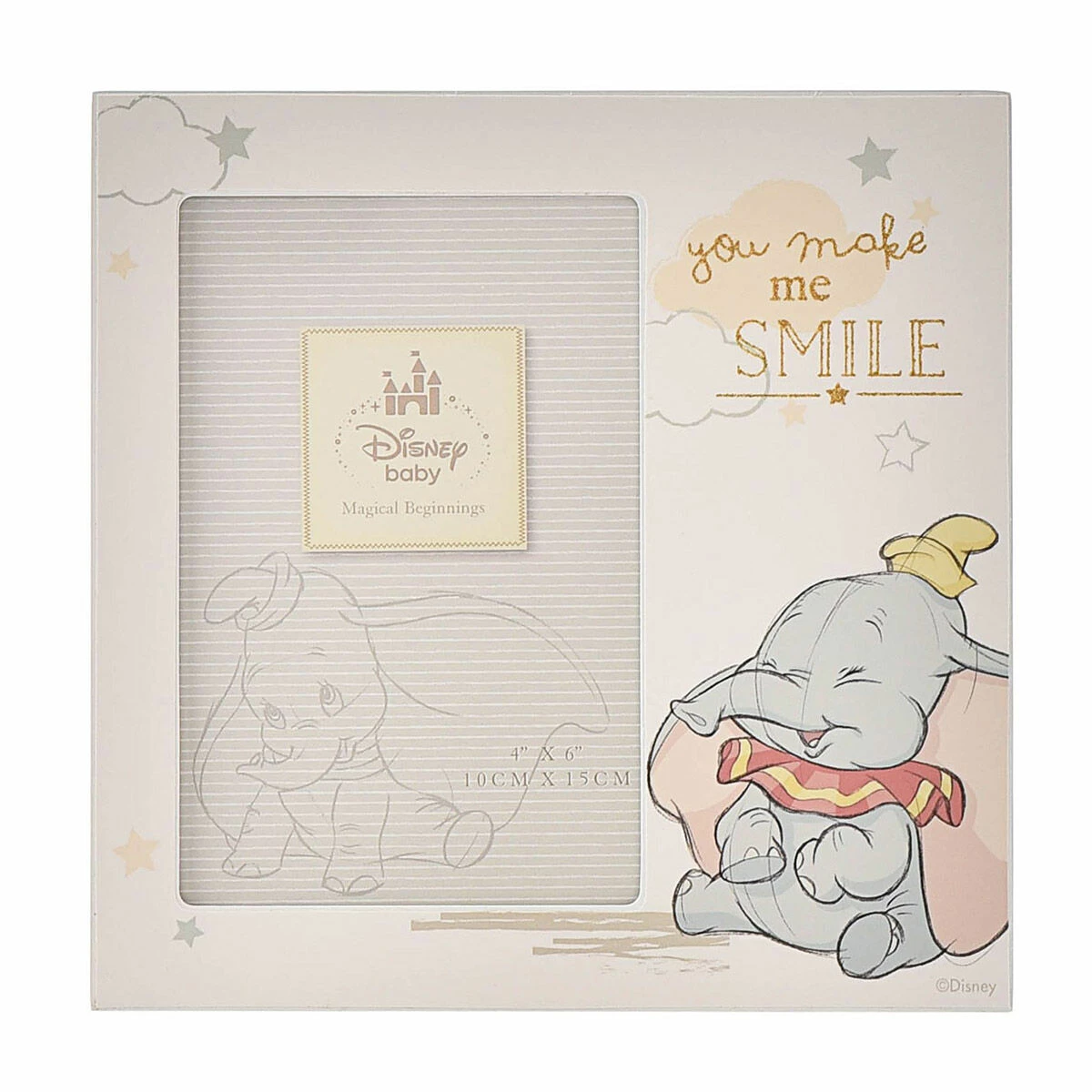 Widdop & Co Disney Magical Beginnings Dumbo 4 X 6 Photo Frame - New In 3 Widdop & Co Disney Magical Beginnings Dumbo 4 X 6 Photo Frame - New In