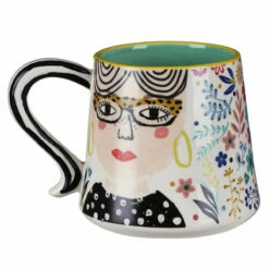 House Of Disaster Blah Girl Cup with Gift Box - Unique Novelty Mug -Campus Gifts Sales disaster designs blacupgrl blash girl cup with gift box 02 copy