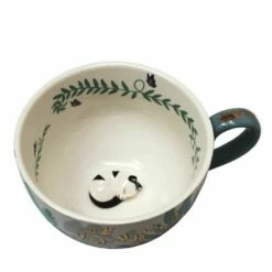 House Of Disaster Boulevard Green Teacup With Gift Box | Premium Ceramic Mug -Campus Gifts Sales disaster designs boucupgre boulevard green teacup with gift box 5