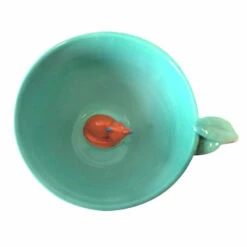 House Of Disaster Secret Garden Fox Teacup with Gift Box - Elegant Ceramic Mug -Campus Gifts Sales disaster designs seccupfox secret garden fox teacup with gift box 3 edit