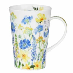 Dunoon Cottage Border Blue Shetland Tea Infuser Set - New In Collection -Campus Gifts Sales dunoon sh cotb bl cottage border blue shetland tea infuser set 02 copy