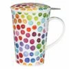 Dunoon Hot Spots Shetland Tea Infuser Set – Elegant Ceramic Mug with Infuser -Campus Gifts Sales dunoon shetland set hot spots 1 copy