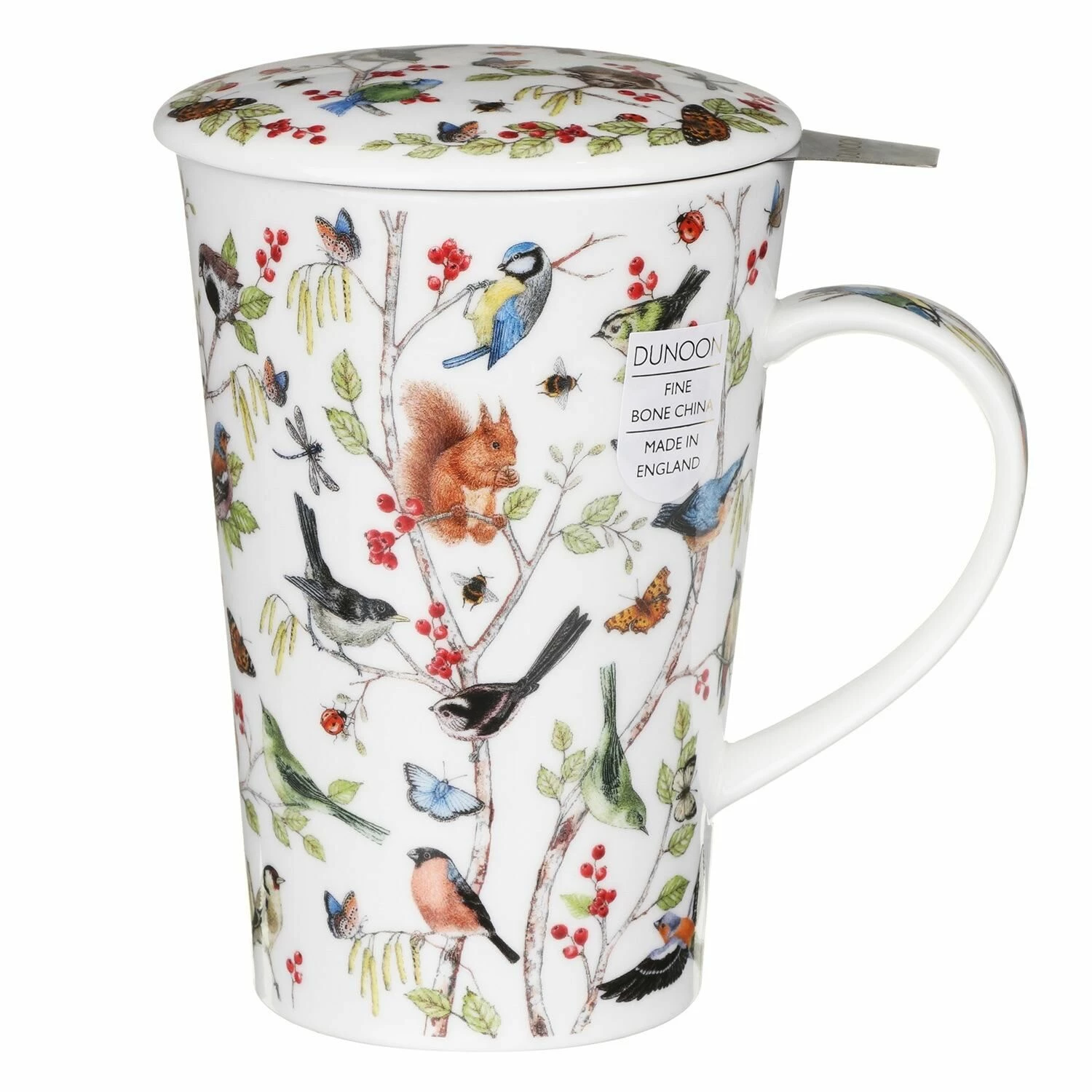 Dunoon Secret Wood Shetland Tea Infuser Set - Elegant Ceramic Mug with Lid & Infuser 3 Dunoon Secret Wood Shetland Tea Infuser Set - Elegant Ceramic Mug with Lid & Infuser