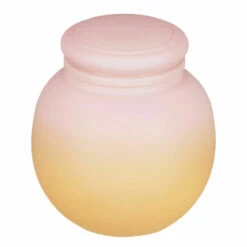 Paddywax Orb 141g Pink Pepper & Pomelo Ombre Frosted Glass Soy Candle - New In