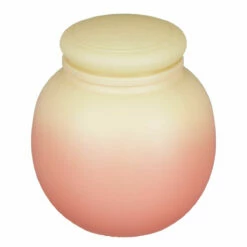 Paddywax Orb 141g Sparkling Hibiscus Ombre Frosted Glass Soy Candle | New In