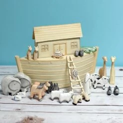 East of India Two By Two Noah's Ark Ornament Set - Unique Handcrafted Trinkets -Campus Gifts Sales east of india noahs ark two by two 0