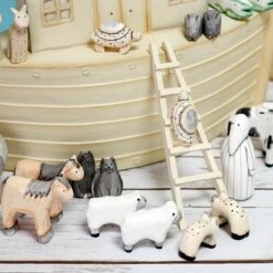 East of India Two By Two Noah's Ark Ornament Set - Unique Handcrafted Trinkets -Campus Gifts Sales east of india noahs ark two by two 2