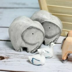 East of India Two By Two Noah's Ark Ornament Set - Unique Handcrafted Trinkets -Campus Gifts Sales east of india noahs ark two by two 6