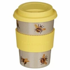 Emma Bridgewater Bumblebees Rice Husk Travel Cup - Eco-Friendly & Stylish Travel Mug