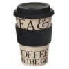 Emma Bridgewater Black Toast Rice Husk Travel Cup | Stylish & Eco-Friendly Travel Mug