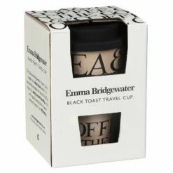 Emma Bridgewater Black Toast Rice Husk Travel Cup | Stylish & Eco-Friendly Travel Mug -Campus Gifts Sales elite emma bridgewater bt6100 black toast rice husk travel cup 2 copy 1