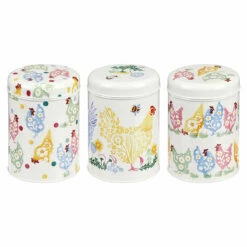 Emma Bridgewater Spring Chicken Set of 3 Round Caddies | Stylish Tins & Storage 8 Emma Bridgewater Spring Chicken Set of 3 Round Caddies | Stylish Tins & Storage -Campus Gifts Sales elite pdc2900 emma bridgewater spring chicken set of three round caddies 3
